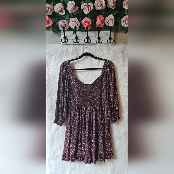 Garage Classic 90's Floral Babydoll Mini Dress/Tunic - Picture 3 of 7